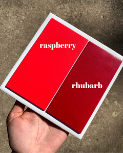 FRINGE | raspberry + rhubarb